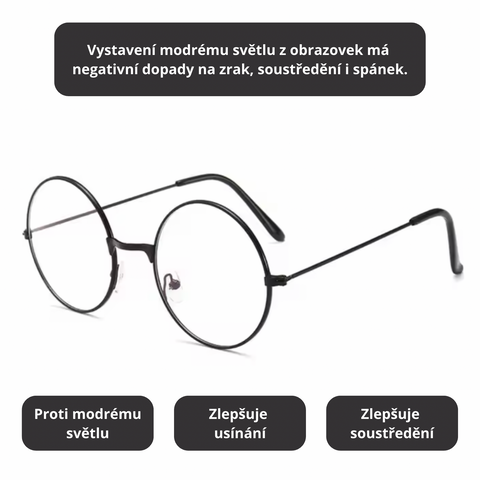 Efektivní herní brýle proti modrému světlu