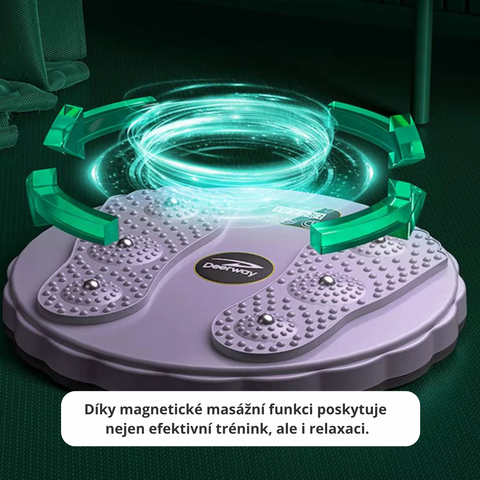 Efektivní SMART rotující digitální disk s masážní funkcí