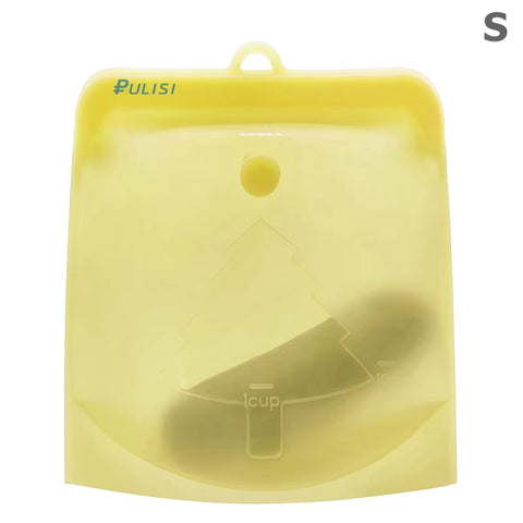 Silicone Reusable Food Bag 1500Ml 1000Ml 500Ml Leakproof Containers Reusable Fresh Bag Food Storage Bag Freezer Bag Snack