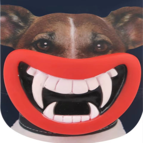 New Durable Safe Funny Squeak Dog Toys Devil'S Lip Sound Dog Playing/Chewing Puppy Make Your Dog Happy