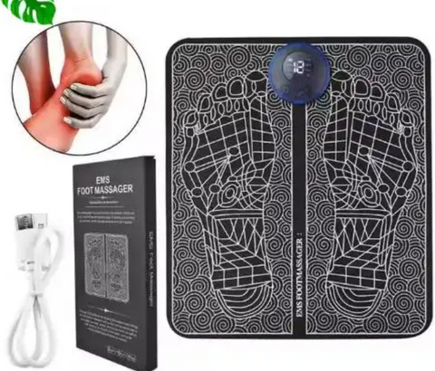 EMS podložka na masáž chodidel – přenosná elektrická podložka pro domácí relax