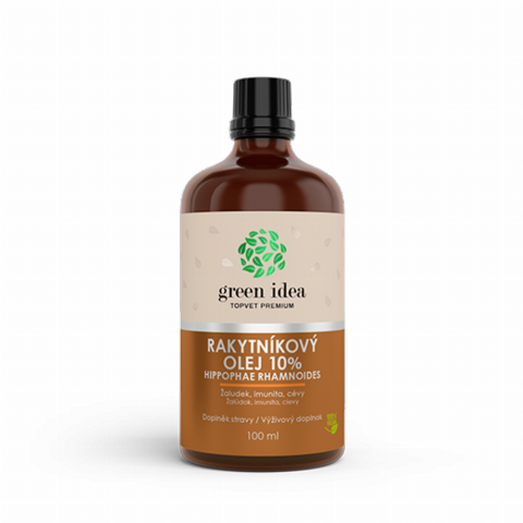 Green idea Rakytníkový olej 10 % 100 ml