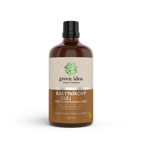 Green idea Rakytníkový olej 25% 100 ml
