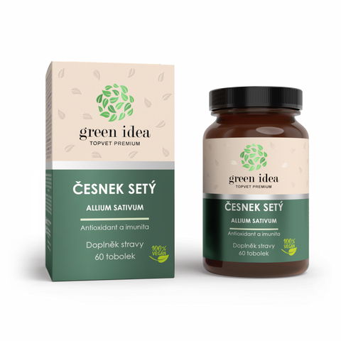 Green idea Česnek bylinný extrakt - tobolky 60 ks