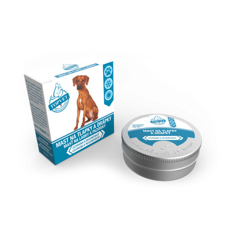 Green idea Mast na tlapky a drápky pro psy 50 ml
