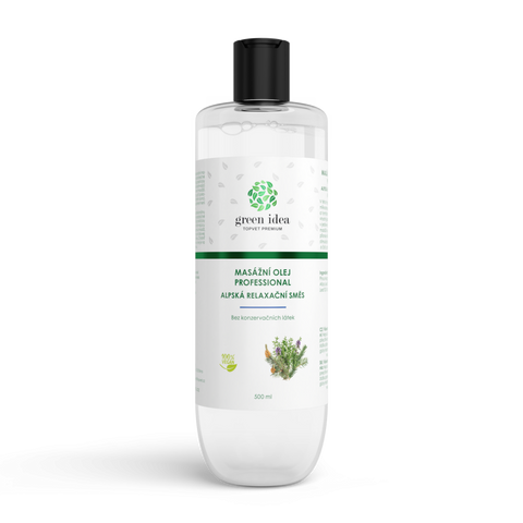 Green idea Alpská relax. směs mas. olej 500 ml 500 ml
