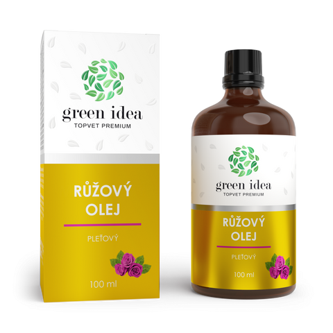 Green idea Růžový pleťový olej 100 ml