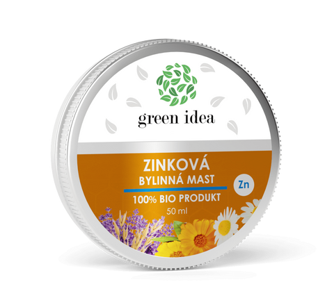 Green idea Jemná Zinková mast 50 ml