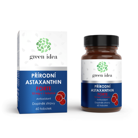 Green idea Astaxanthin forte 12 mg - tobolky 60 ks