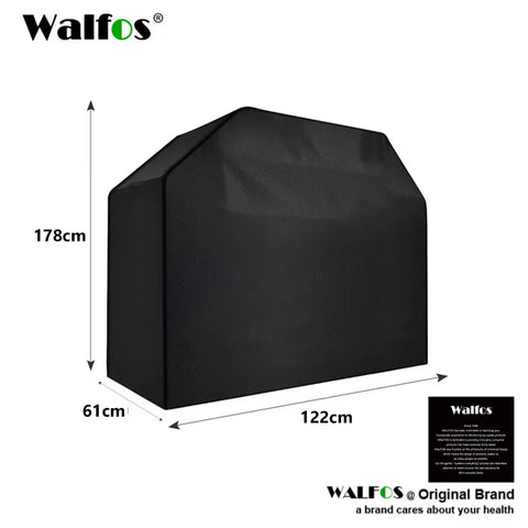 Waterproof Grill Cover BBQ Grill Outdoor Rainproof Dustproof Heavy Duty Grill Cover for Gas Charcoal Electric Grill