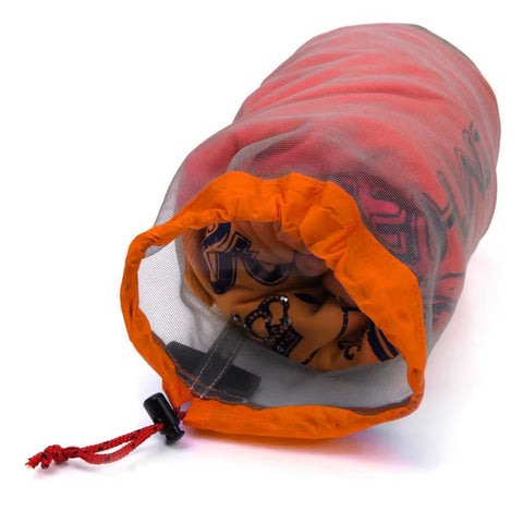 Camping Sports Mesh Storage Bag Ultralight Travel Stuff Sack Drawstring Storage Bag Traveling Organizer Portable Outdoor Tool