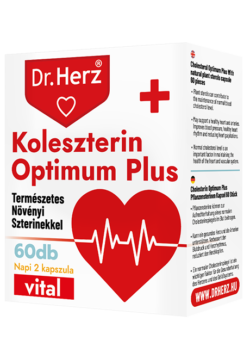 Dr. Herz Cholesterol Optimum Plus – 60 kapslí pro udržení normální hladiny cholesterolu