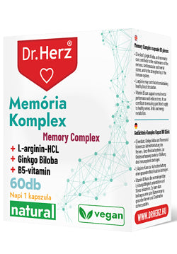 Dr. Herz Paměťový Komplex – 60 kapslí pro paměť, soustředění a psychickou vitalitu