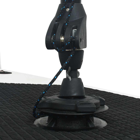 Nafukovací Stand Up Paddleboard s plachtou černo-bílý