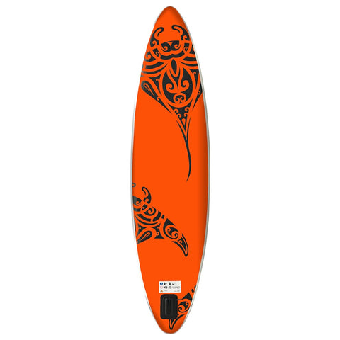 Nafukovací SUP paddleboard a příslušenství 305x76x15cm oranžový
