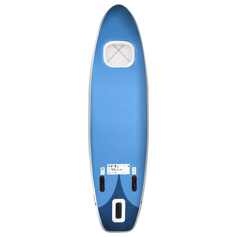 Nafukovací SUP paddleboard s příslušenstvím modrý 300x76x10 cm