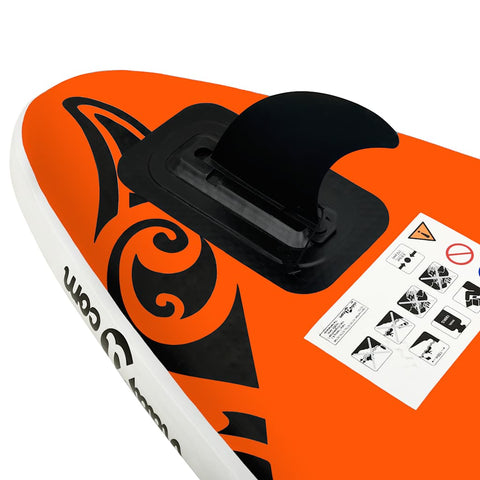 Nafukovací SUP paddleboard a příslušenství 305x76x15cm oranžový