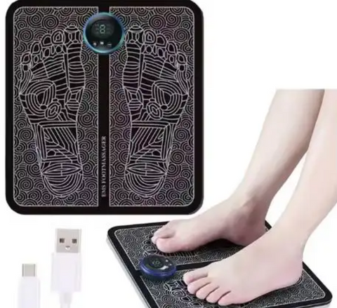 EMS podložka na masáž chodidel – přenosná elektrická podložka pro domácí relax