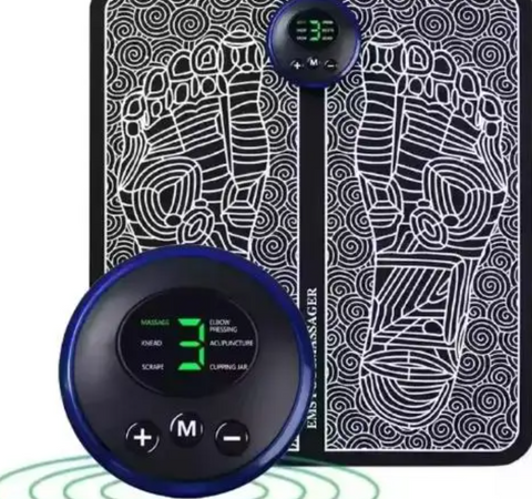 EMS podložka na masáž chodidel – přenosná elektrická podložka pro domácí relax