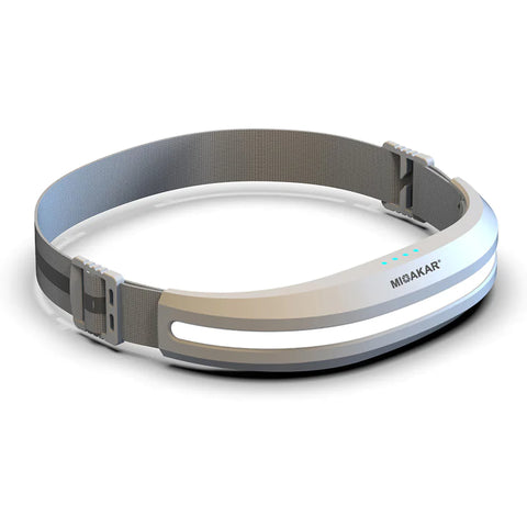 Černá bílá kempingová lampa – svetlomet