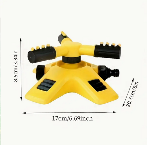 Automatický otočný postřikovač trávníku