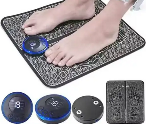 EMS podložka na masáž chodidel – přenosná elektrická podložka pro domácí relax