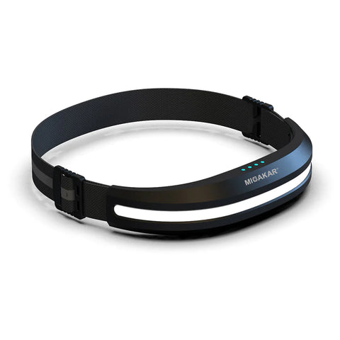 Černá bílá kempingová lampa – svetlomet