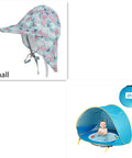 Baby Beach Tent Kids Outdoor Camping Easy Fold up Waterproof up Sun Awning Tent Uv-Protecting