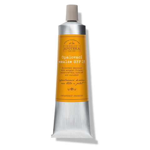 Opaľovacia emulzia SPF 15