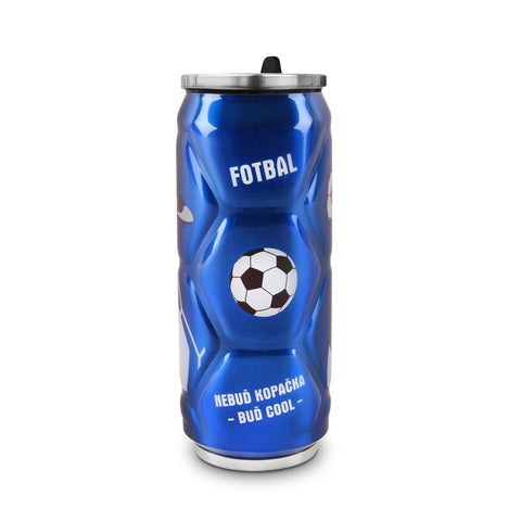 ORION Termoska plechovka fotbal 0,5 l