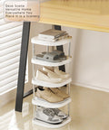 Simple Multi-Layer Shoe Organizer Simple Shoes Rack Plastic Storage Cabinet Bedroom Storage Cabinet Plastic Creative Shoe Rack