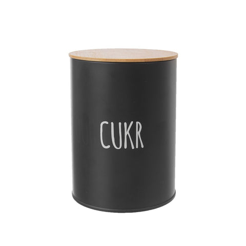 ORION Dóza Cukr BLACK pr. 11 cm