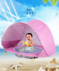 Baby Beach Tent Kids Outdoor Camping Easy Fold up Waterproof up Sun Awning Tent Uv-Protecting