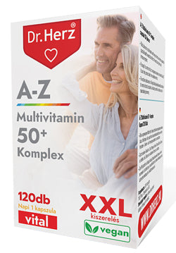 Komplexní multivitamin pro seniory A–Z s extraktem Ginkgo