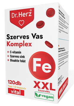 Komplexní železný doplněk s vitamínem C, zinkem a kyselinou listovou