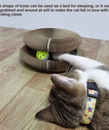 Magic Organ Cat Scratching Board Cat Toy with Bell Cat Grinding Claw Cat Climbing Frame Magic Organ Pet Cat Play Scratch Toy