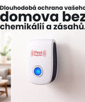 2 ks Elektronický ultrazvukový odpuzovač hmyzu do domácnosti - Naturdrop