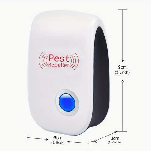 2 ks Elektronický ultrazvukový odpuzovač hmyzu do domácnosti