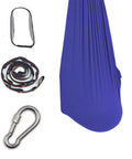 Kids Cotton Outdoor Indoor Swing Hammock for Cuddle up to Sensory Child Therapy Soft Elastic Parcel Steady Seat Swing Toys