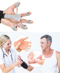 Finger Gripper Finger Exerciser Guitar Finger Exerciser 6 Resistant Levels Recovery Physical Tools Hand Strengthener for Patient