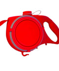 4-In-1 Durable Dog Leash Retractable Nylon Dog Leash with Water Bottle Bowl Extending Puppy Walking Running Leads Pet