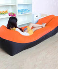 Trend Outdoor Products Fast Infaltable Air Sofa Bed Good Quality Sleeping Bag Inflatable Air Bag Lazy Bag Beach Sofa 240*70Cm