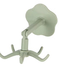 1/2/3Pc Kitchen Utensil Hanger with 7 Hooks 360 Degrees Rotated Kitchen Hook Punch-Free Utensils Storage Rack Multi-Purpose Hook
