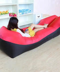 Trend Outdoor Products Fast Infaltable Air Sofa Bed Good Quality Sleeping Bag Inflatable Air Bag Lazy Bag Beach Sofa 240*70Cm