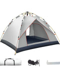 Outdoor Camping Fully Automatic Portable Folding Camping Tent 2-3 Person Beach Tent Quick Opening Two Person Camping Set