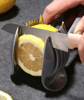 Kitchen Gadgets Handy Stainless Steel Onion Holder Potato Tomato Slicer Vegetable Fruit Cutter Safety Cooking Tools Accessories