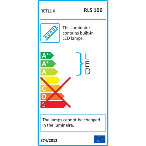 RLS 106 LED pásek 5 m 12V RGB RETLUX