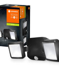 Studeně bílý LED reflektor na baterie Double Black