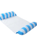 PVC Summer Inflatable Foldable Floating Row Swimming Pool Water Hammock Air Mattresses Bed Beach Water Sports Lounger Chair