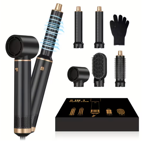 5v1 Horkovzdušná kulma s odnímatelným nástavcem